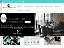Tablet Screenshot of granddiamonds.co.za